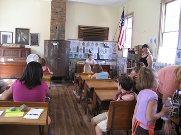 Inside the School House At The Fairgrounds